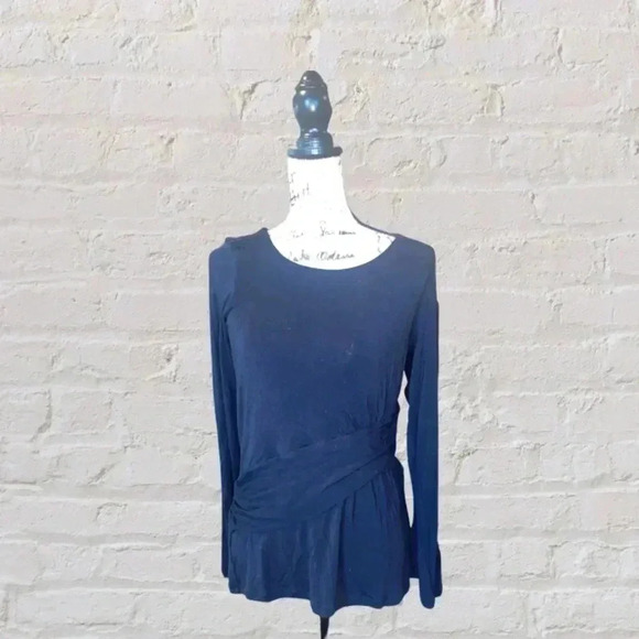 CAbi Long Sleeved Blouse - Black - Picture 1 of 5